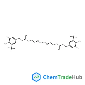 1,2-Ethanediylbis(oxy-2,1-ethanediyl) bis{3-[4-hydroxy-3-methyl-5-(2-methyl-2-propanyl)phenyl]propanoate}