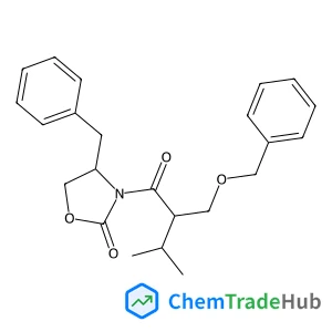 (4R)-4-Benzyl-3-{(2S)-2-[(benzyloxy)methyl]-3-methylbutanoyl}-1,3-oxazolidin-2-one