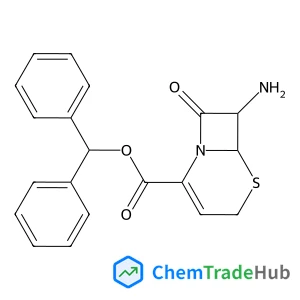 diphenylmethyl (6R,7R)-7-amino-8-oxo-5-thia-1-azabicyclo[4.2.0]oct-2-ene-2-carboxylate