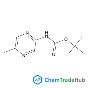 tert-butyl N-(5-methylpyrazin-2-yl)carbamate structure tert-butyl N-(5-methylpyrazin-2-yl)carbamate structure