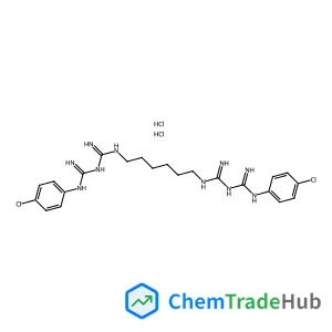 N,N''''-1,6-Hexanediylbis[N'-(4-chlorophenyl)(imidodicarbonimidic diamide)] dihydrochloride