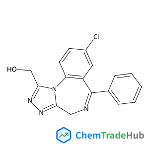 (8-Chloro-6-phenyl-4H-[1,2,4]triazolo[4,3-a][1,4]benzodiazepin-1-yl)methanol