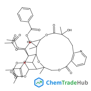 (1R,3S,15S,18R,19S,20S,21S,22R,23S,24S,25S,26R)-20,22,23,25-Tetraacetoxy-21-(acetoxymethyl)-15,26-dihydroxy-3,15,26-trimethyl-6,16-dioxo-2,5,17-trioxa-11-azapentacyclo[16.7.1.0~1,21~.0~3,24~.0~7,12~]h
exacosa-7,9,11-trien-19-yl benzoate