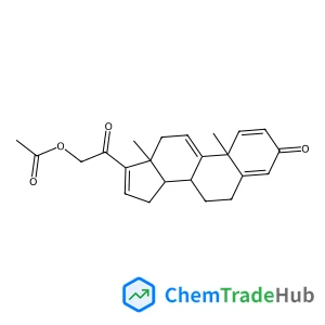 3,20-Dioxopregna-1,4,9(11),16-tetraen-21-yl acetate 3,20-Dioxopregna-1,4,9(11),16-tetraen-21-yl acetate