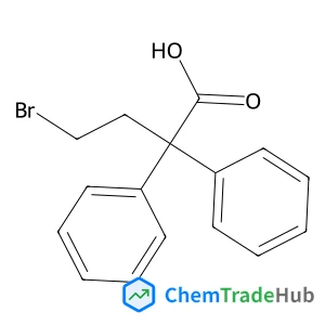 4-Bromo-2,2-diphenylbutanoic acid