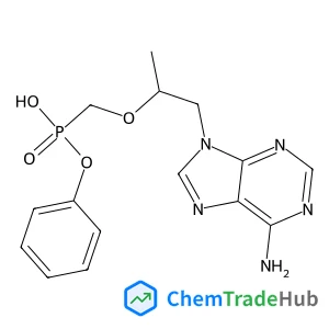phenyl hydrogen ((((R)-1-(6-amino-9H-purin-9-yl)propan-2-yl)oxy)methyl)phosphonate