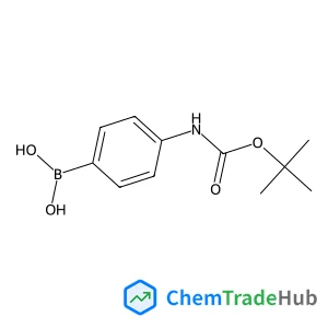 [4-({[(2-Methyl-2-propanyl)oxy]carbonyl}amino)phenyl]boronic acid