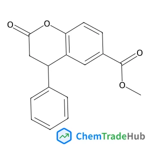 Methyl 2-oxo-4-phenyl-6-chromanecarboxylate
