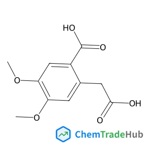 2-(Carboxymethyl)-4,5-dimethoxybenzoic acid