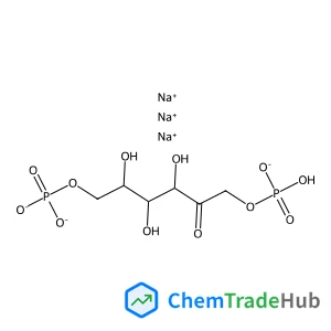 Sodium (3S,4R,5R)-6-((hydrogenphosphonato)oxy)-3,4,5-trihydroxy-2-oxohexyl phosphate Sodium (3S,4R,5R)-6-((hydrogenphosphonato)oxy)-3,4,5-trihydroxy-2-oxohexyl phosphate
