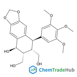 (5R,6R,7S,8R)-6,7-Bis(hydroxymethyl)-8-(3,4,5-trimethoxyphenyl)-5,6,7,8-tetrahydronaphtho[2,3-d][1,3]dioxol-5-ol