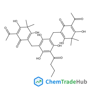 2,2'-[(5-Butyryl-2,4,6-trihydroxy-1,3-phenylene)bis(methylene)]bis(6-acetyl-3,5-dihydroxy-4,4-dimethyl-2,5-cyclohexadien-1-one)