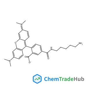 5-[(5-Aminopentyl)carbamoyl]-2-[6-(dimethylamino)-3-(dimethyliminio)-3H-xanthen-9-yl]benzoate
