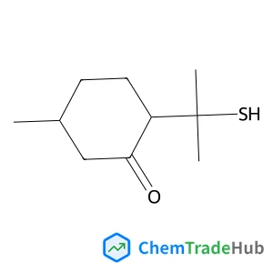 5-Methyl-2-(2-sulfanyl-2-propanyl)cyclohexanone