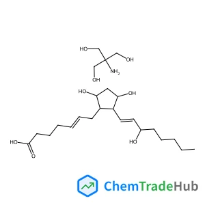 (5Z,9alpha,11alpha,13E,15S)-9,11,15-Trihydroxyprosta-5,13-dien-1-oic acid - 2-amino-2-(hydroxymethyl)-1,3-propanediol (1:1)