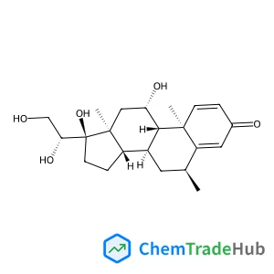 (6alpha,11beta,20R)-11,17,20,21-Tetrahydroxy-6-methylpregna-1,4-dien-3-one