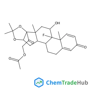 2-(4b-Fluoro-5-hydroxy-4a,6a,8,8-tetramethyl-2-oxo-2,4a,4b,5,6,6a,9a,10,10a,10b,11,12-dodecahydro-6bH-naphtho[2',1':4,5]indeno[1,2-d][1,3]dioxol-6b-yl)-2-oxoethyl acetate