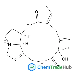 (3Z,6R,14aR,14bR)-3-Ethylidene-6-hydroxy-6-methyl-5-methylene-3,4,5,6,9,11,13,14,14a,14b-decahydro[1,6]dioxacyclododecino[2,3,4-gh]pyrrolizine-2,7-dione 12-oxide