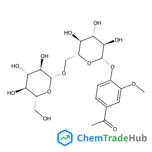4-Acetyl-2-methoxyphenyl 6-O-beta-D-glucopyranosyl-beta-D-glucopyranoside