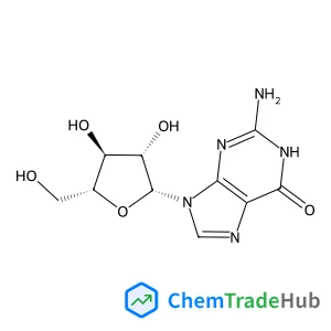 2-Amino-9-(beta-D-arabinofuranosyl)-1,9-dihydro-6H-purin-6-one