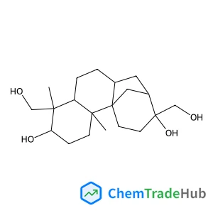 (1S,2S,5R,6R,7R,10S,12R,13R)-6,13-Bis(hydroxymethyl)-2,6-dimethyltetracyclo[10.3.1.0~1,10~.0~2,7~]hexadecane-5,13-diol