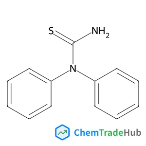 N,N-Diphenylcarbamimidothioic acid structure
