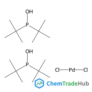 DIHYDROGEN DICHLOROBIS(DI-T-BUTYLPHOSPHINITO-KP)PALLADATE(2-) DIHYDROGEN DICHLOROBIS(DI-T-BUTYLPHOSPHINITO-KP)PALLADATE(2-)