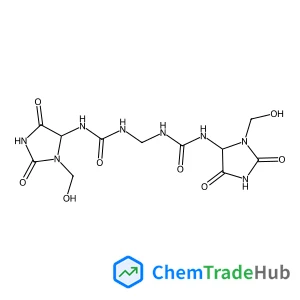 1,1'-Methylenebis{3-[3-(hydroxymethyl)-2,5-dioxo-4-imidazolidinyl]urea}