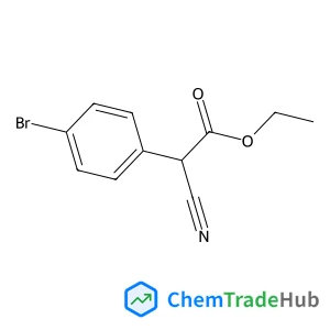 Ethyl 2-(4-bromophenyl)-2-cyanoacetate