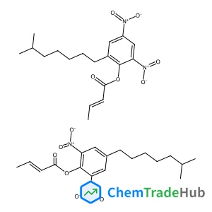 2-Butenoic acid, 2(or 4)-isooctyl-4,6(or 2,6)-dinitrophenyl ester
