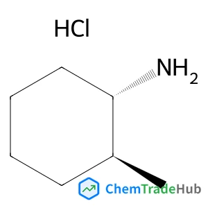 (1R,2R)-2-Methylcyclohexanamine hydrochloride (1:1) structure