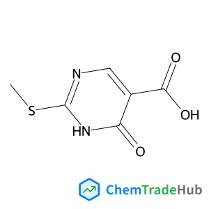 2-(Methylsulfanyl)-4-oxo-1,4-dihydro-5-pyrimidinecarboxylic acid