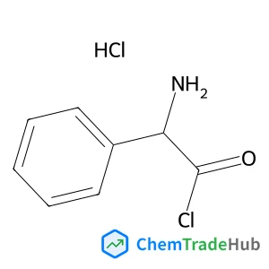 Amino(phenyl)acetyl chloride hydrochloride (1:1)