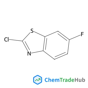 2-Chloro-6-fluoro-1,3-benzothiazole Chemical_Structure_Of
