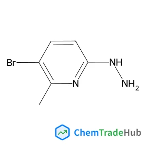 3-Bromo-6-hydrazinyl-2-methylpyridine 3-Bromo-6-hydrazinyl-2-methylpyridine