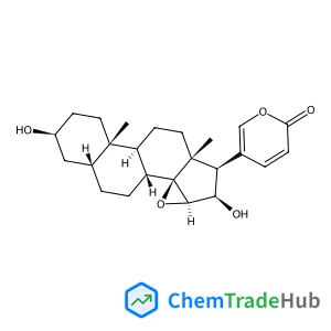 (3beta,5beta,15beta,16beta)-3,16-Dihydroxy-14,15-epoxybufa-20,22-dienolide