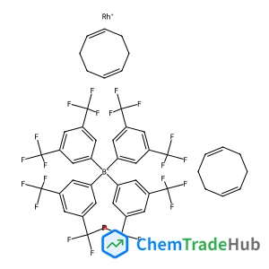 (1Z,5Z)-cycloocta-1,5-diene; rhodium(1+); tetrakis[3,5-bis(trifluoromethyl)phenyl]boranuide