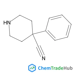 4-Phenyl-4-piperidinecarbonitrile