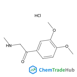 """n-[2-(34-Dimethoxyphenyl)-2-oxoethyl]-N-methylamine(hcl)"