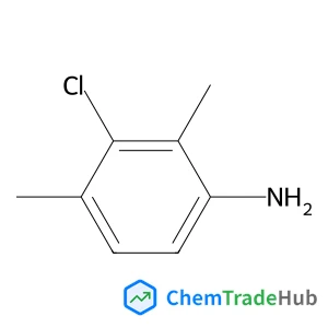 3-Chloro-2,4-dimethylaniline structure 3-Chloro-2,4-dimethylaniline structure
