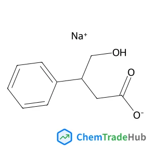Sodium 4-hydroxy-3-phenylbutanoate, Sodium �-Phenyl-?-Hydroxybutyrate, PHB