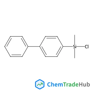 4-Biphenylyl(chloro)dimethylsilane structure 4-Biphenylyl(chloro)dimethylsilane structure