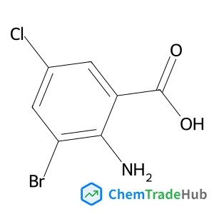 2-Amino-3-bromo-5-chlorobenzoic acid