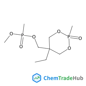 (5-Ethyl-2-methyl-2-oxido-1,3,2-dioxaphosphinan-5-yl)methyl methyl methylphosphonate