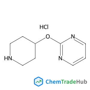 2-(Piperidin-4-yloxy)pyrimidine hydrochloride structure 2-(Piperidin-4-yloxy)pyrimidine hydrochloride structure