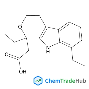 (1,8-Diethyl-1,3,4,9-tetrahydropyrano[3,4-b]indol-1-yl)acetic acid