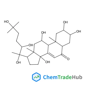 (2beta,3beta,5beta,11alpha,22R)-2,3,11,14,20,22,25-Heptahydroxycholest-7-en-6-one