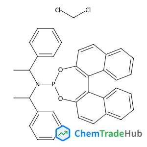 N,N-Bis[(1R)-1-phenylethyl]dinaphtho[2,1-d:1',2'-f][1,3,2]dioxaphosphepin-4-amine - dichloromethane (1:1)