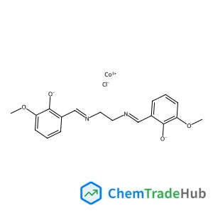 Cobalt(3+) chloride 2,2'-{1,2-ethanediylbis[nitrilo(E)methylylidene]}bis(6-methoxyphenolate) (1:1:1)