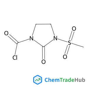 3-(Methylsulfonyl)-2-oxo-1-imidazolidinecarbonyl chloride
